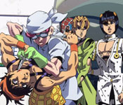 narancia making a good first impression with trish
